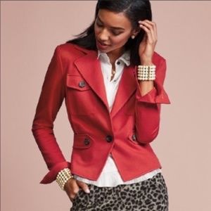 CAbi Little Red Jacket LRJ, EUC, size 8